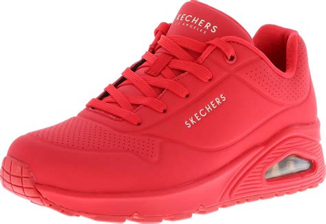 Womens Street Womens Uno Stand On Air Sneaker Red Shoes