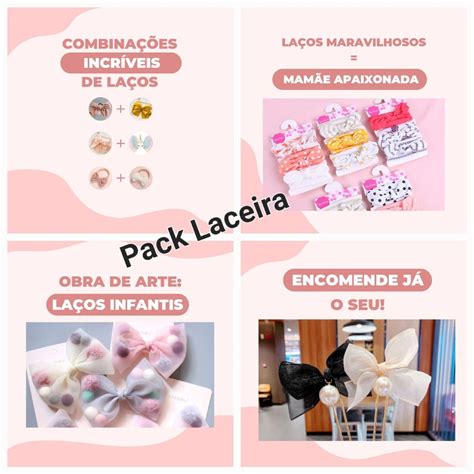 Pack Canva para Laceiras Mais 7 Bônus Livro Nunca Usado 101130095