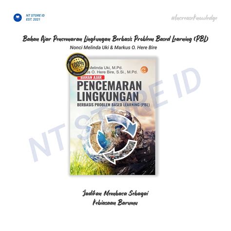 Jual Buku Bahan Ajar Pencemaran Lingkungan Berbasis Problem Based