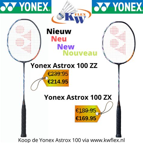 Yonex Astrox Zz Yonex Astrox Zx Kw Flex Racket Speciaalzaak