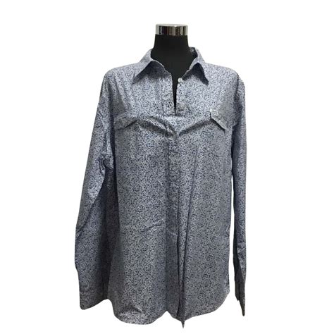 Grovers Button Up Long Sleeve Shirt S