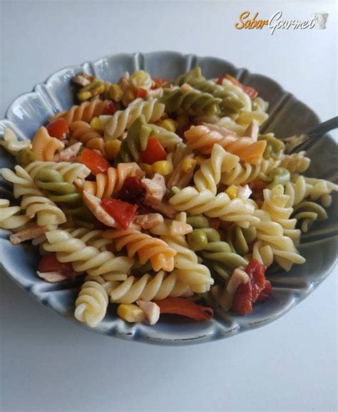 Ensalada De Pasta Con Pavo