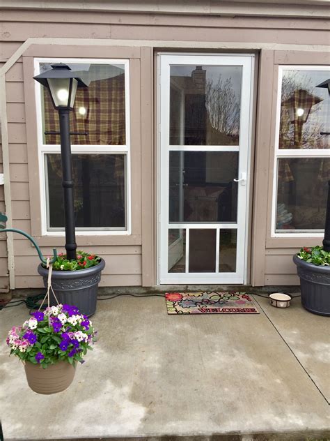 Mavricflex dog door x large dog door for storm door opening size 16 7 x