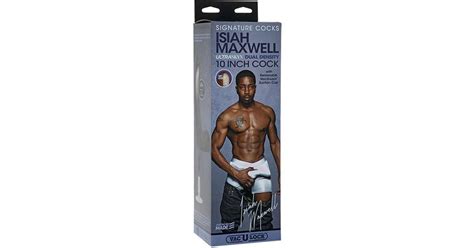 Doc Johnson Signature Cocks Isiah Maxwell Ultraskyn Dildo With