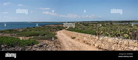 Landscape Of The Natural Oasis Of Vendicari Stock Photo Alamy