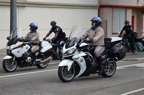 California Highway Patrol Chp Motor Officers And Los Angel Flickr