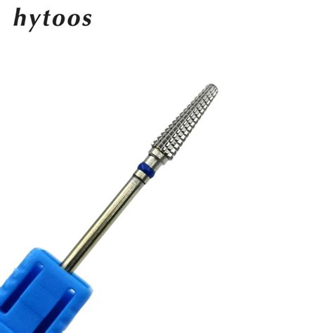 HYTOOS Hartmetall Kegel Nagel Bohrer 3 32 Rotary Burr Bits Für