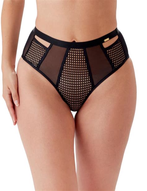 Gossard Pulse Mesh High Leg Brief Belle Lingerie