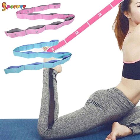 Spencer Yoga Exercise Strap For Stretching 11 Loops Non Elastic Band