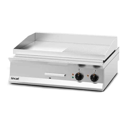 Lincat Oe R Opus Half Ribbed Steel Griddle Elec Caterbay