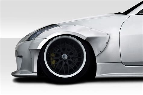 2003 2008 Nissan 350z Fender Flares Duraflex Body Kits