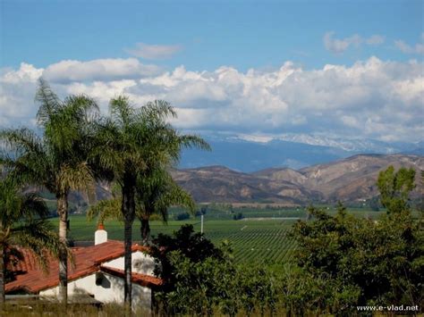 Camarillo, California - Panorama of the fields to the north of the city ...