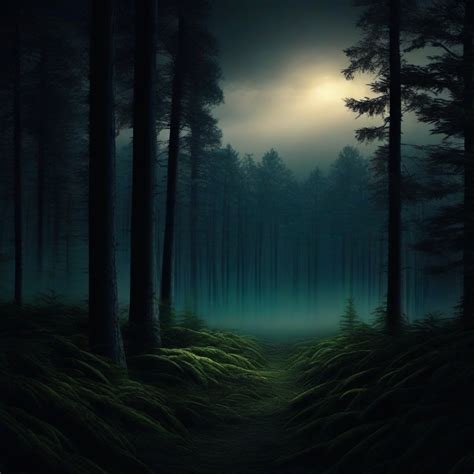 Forest Background Wallpaper - Dark Forest Background