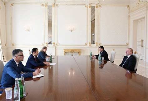 President Ilham Aliyev Receives Cica Secretary General Video