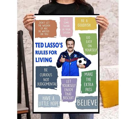 Ted Lasso Believe Poster Rules Poster Believe Poster - Etsy