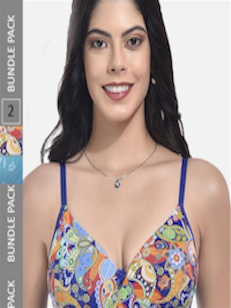 Buy Styfun Pack Of 2 Full Coverage Lightly Padded Everyday Bra With All Day Comfort Bra For