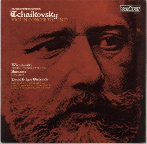 David Oïstrakh Tchaikovsky violin concerto in d (Vinyl Records, LP, CD ...