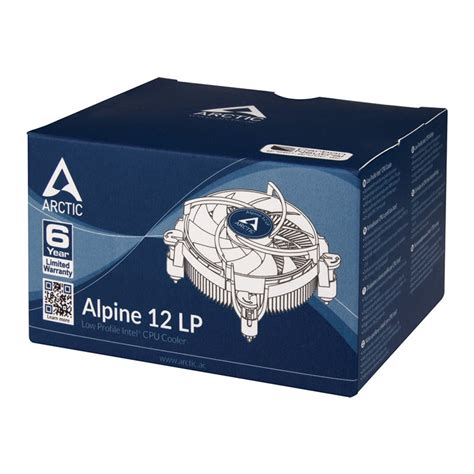 Arctic Alpine Lp Low Profile Intel Cpu Cooler Acalp A Mwave