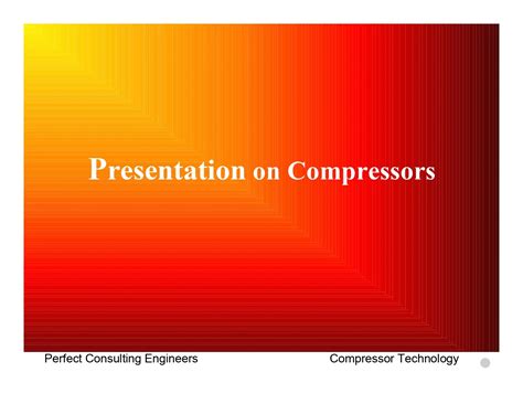 Presentation On Compressors Aquaenergy Expo Knowledge Hub