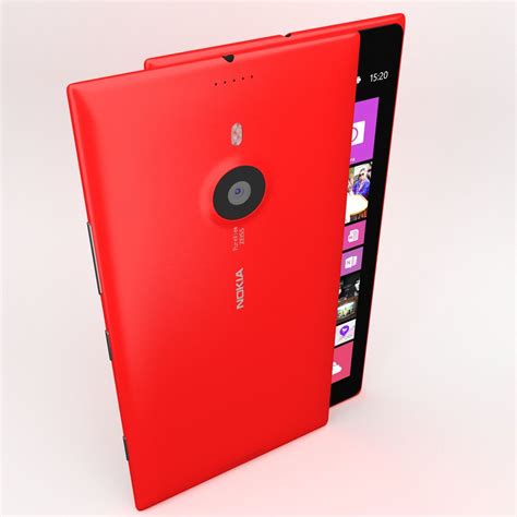 Nokia Lumia Red D Model Max Free D