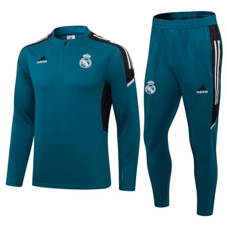 Conjunto De Treino Real Madrid Cal A E Camisa Manga Longa Climalite