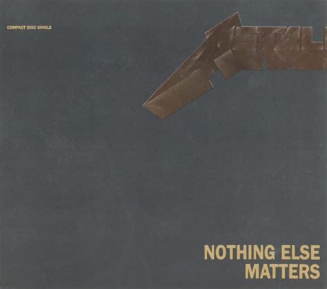 Metallica Nothing Else Matters Cd Picture Cd Single 1992