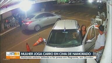 Ja Edi O Regional Mulher Presa Flagrante Ap S Jogar Carro Em