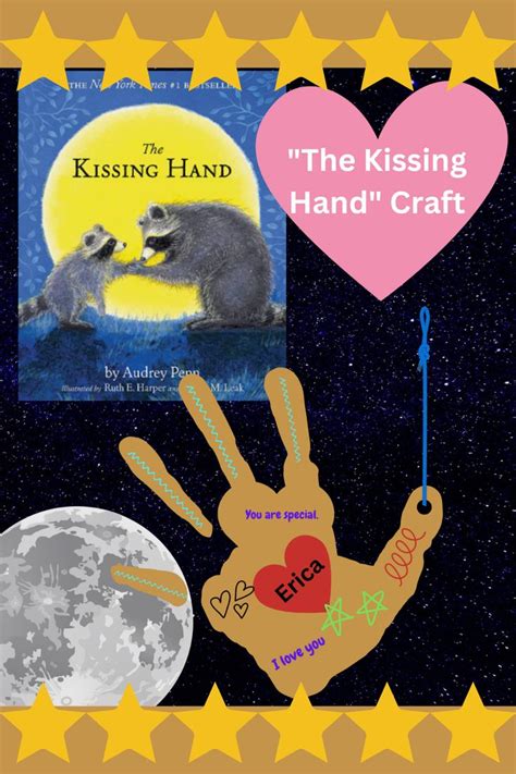 "The Kissing Hand" Craft in 2023 | Craft activities, Kissing hand crafts, Fun arts and crafts