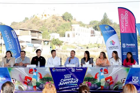 San Andr S Cholula Y Puebla Capital Invitan A La Carrera De La