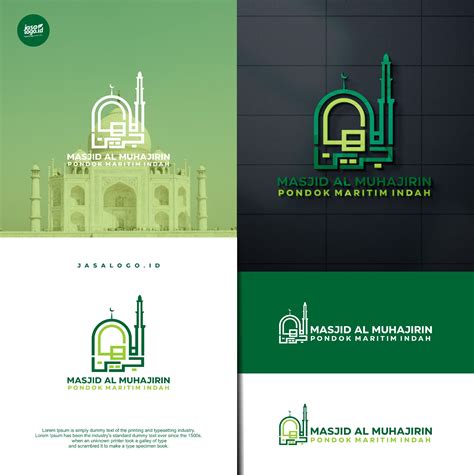 Jasa Logo Masjid Al Muhajirin