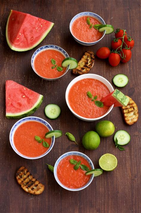 Watermelon Gazpacho Happy Kitchen