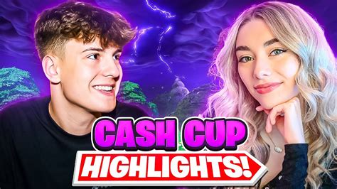 Cash Cup Highlights W Clix Youtube