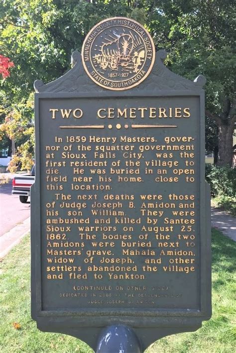 Two Cemeteries Historical Marker