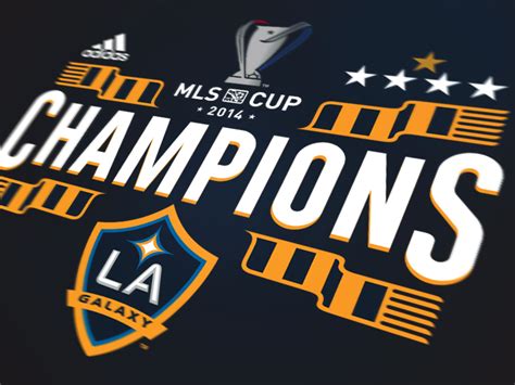 2014 MLS Cup Champions by Russell Pritchard on Dribbble