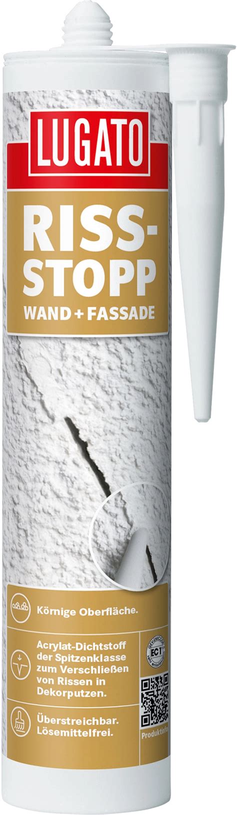 Acryl Mit K Rnung Riss Stopp Wand Fassade Ml Wei Kaufen Bei Obi