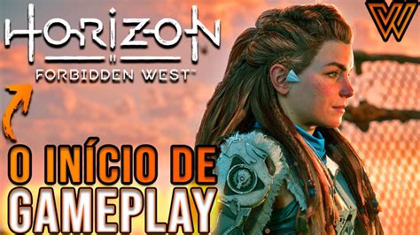 HORIZON FORBIDDEN WEST Início de Gameplay Continuação da Jornada de