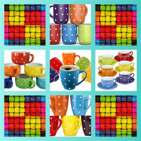 Solve Stax Of Cups 1 443 Jigsaw Puzzle Online With 81 Pieces