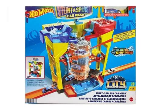 Carro Hot Wheels City Autolavado De Acrobacias Mattel MercadoLibre