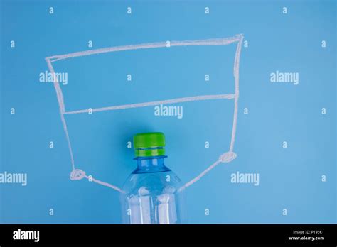 character plastic bottle  poster recycle concept stock photo alamy