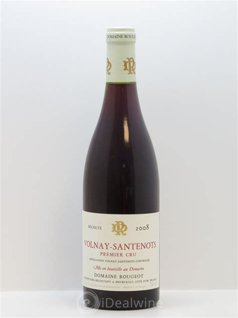 Acheter Volnay 1er Cru Les Santenots Marc Rougeot Dupin Domaine 2008