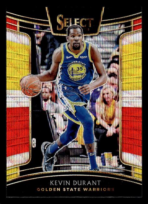 2018 19 Panini Select Kevin Durant Tri Color Prizm 31 EBay