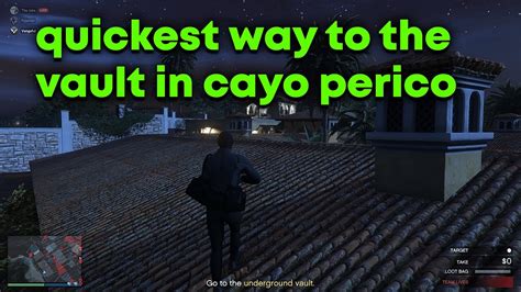 Quickest Way To The Vault In Cayo Perico Gta Online Shorts Youtube