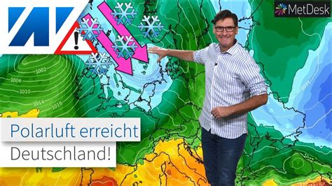 Polarluft flutet Deutschland Septembersommer ade 10 Grad kälter und