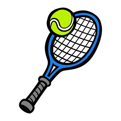 Tennis Racquet Tennis Ball 550377 Vector Art At Vecteezy