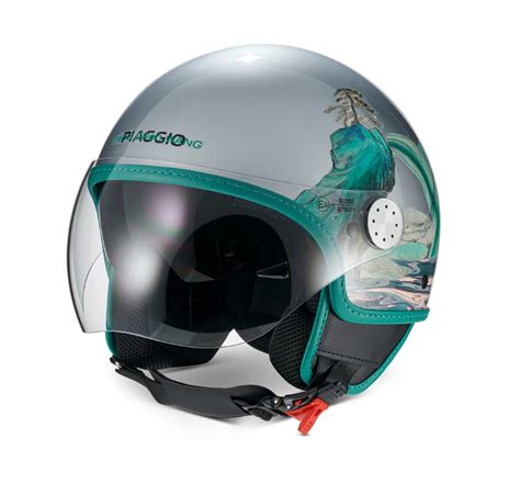 Casco Demi Jet Originale Piaggio Edition Feng Chen Wang Design