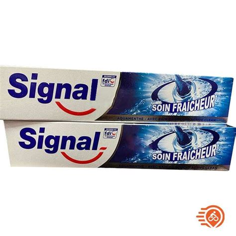 Signal Soin Fraîcheur Aquamenthe Dentifrice avec Bain de Bouche