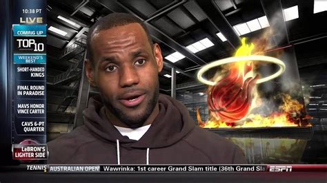 January 27 2014 Espn Miami Heat S Lebron James Talks About His Life And The Nba Season