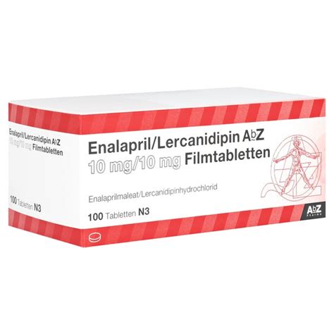 Enalaprillercanidipin Abz 10 Mg10 Mg Filmtabl 100 St 100 St Online