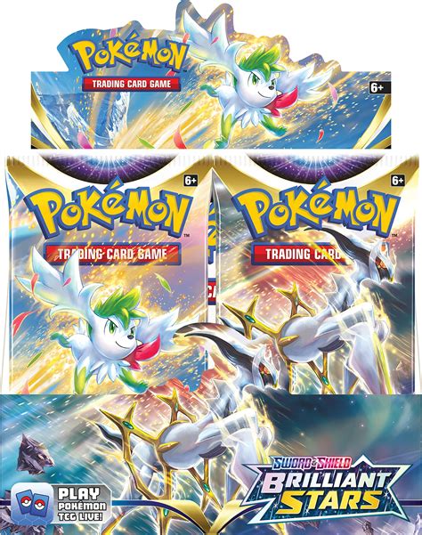 Buy Pokemon Tcg Sword Shield Brilliant Stars Count Booster Box