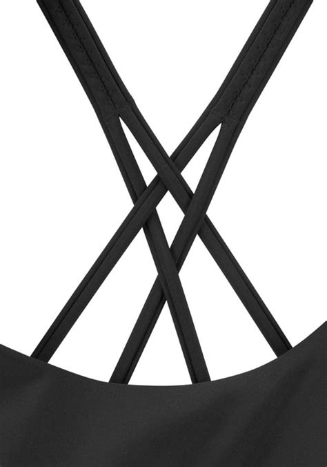 Bustier Bikini Top Schwarz 44 LASCANA De